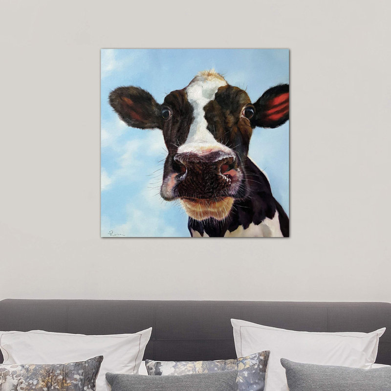 Louise by Lucia Heffernan - Wrapped Canvas Painting, 66.04 cm H x 66.04 cm W x 3.175 cm D