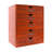 5-Drawer Wood Storage Drawer
