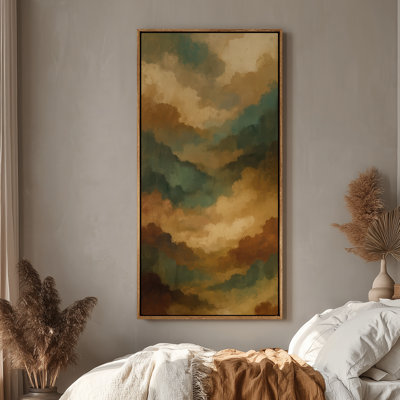 Extra Large Framed Canvas Wall Art - Vintage Wall Prints for Bedroom