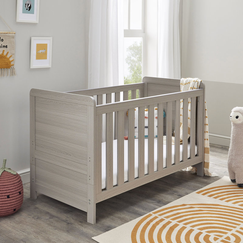 Caro Cot Bed, Grey