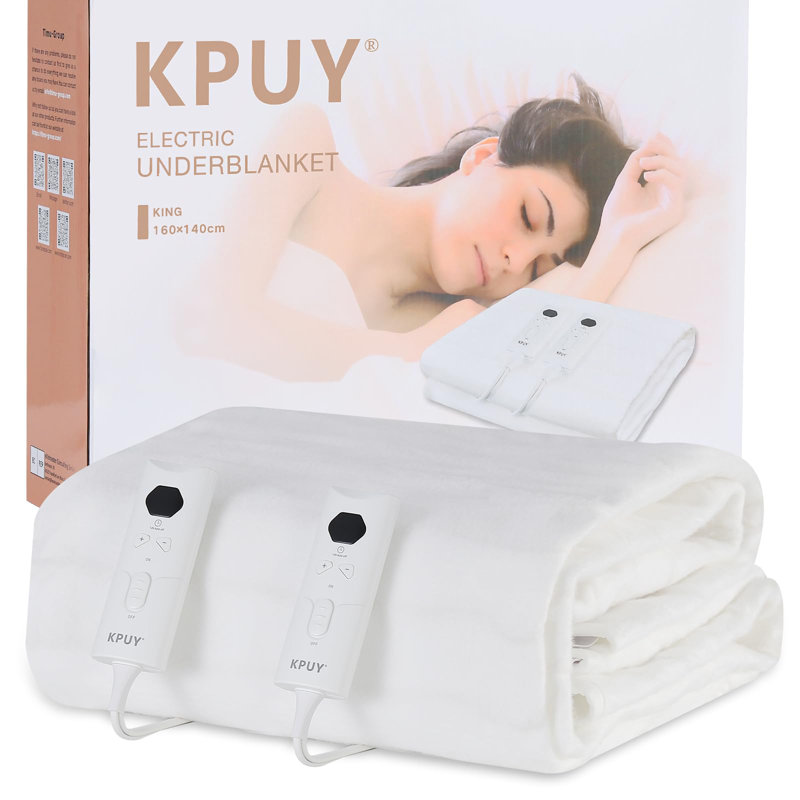 Premium Comfort Electric Blanket Throw, W140 X L160
