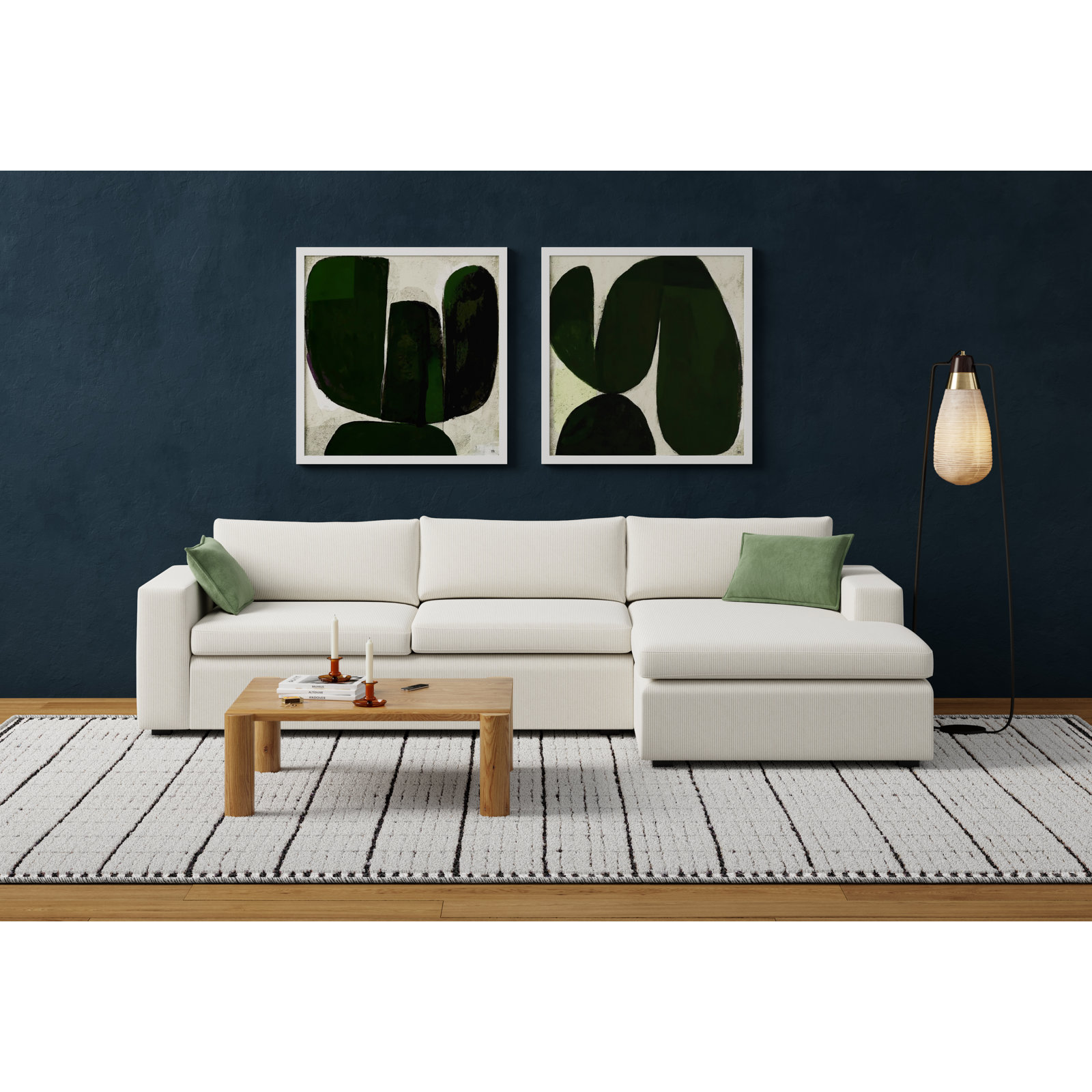 Jacey Hand-Woven Geometric Rug, Rectangle 12' x 15'