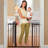 Metal Adjustable Pressure Mounted Pet Gate With Door