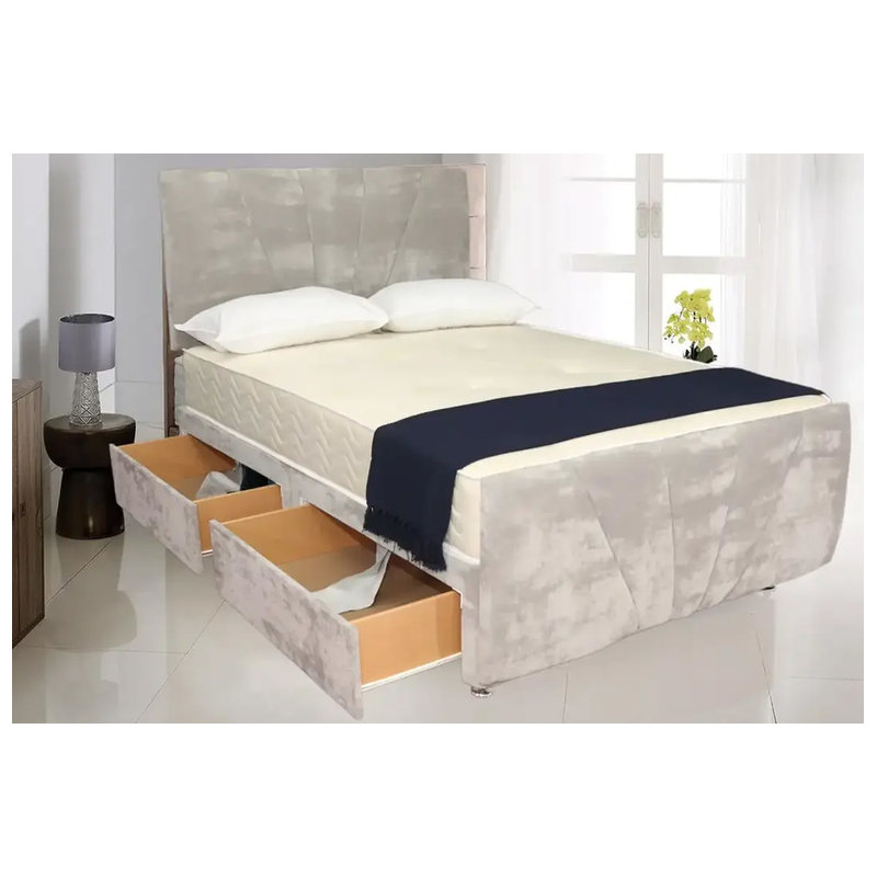 Aayat Memory Foam Divan Bed Set