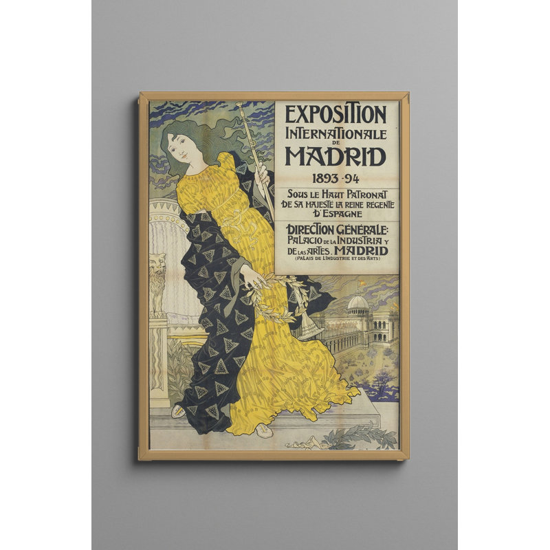 Nicedesigns Graphic Design Print, 15.75" H x 12.75" W, Natural Oak