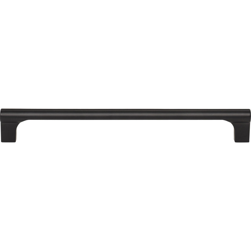 Whittier 8 13/16" Center to Center Bar Pull, Matte Black, 7 9/16"