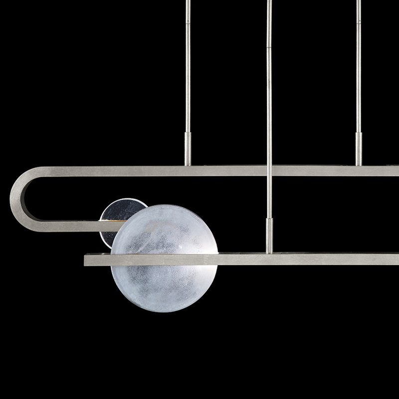 Selene 6 - Light LED Pendant, Silver