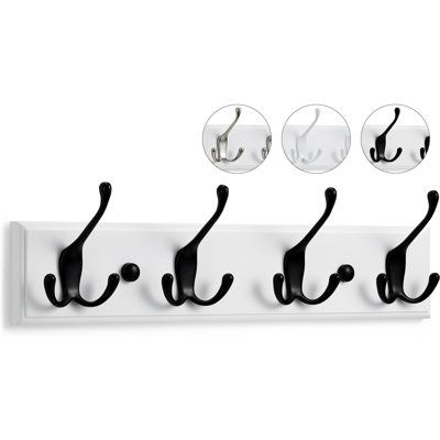 Aralda 4 - Hook Wall Mounted Coat Rack