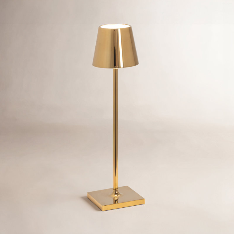 Poldina Pro Micro Table Lamp, Glossy Gold