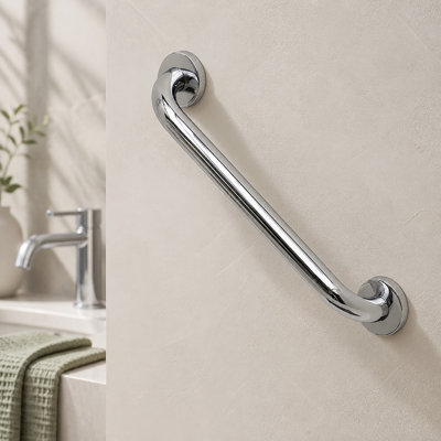 Barre d'appui droite pour le bain et la douche