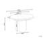 Extendable Round Dining Table