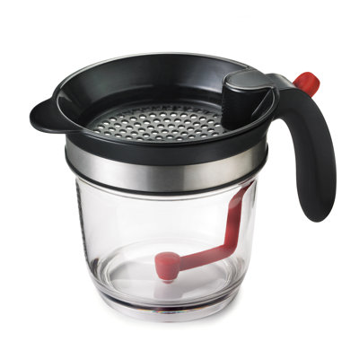 Cuisipro Fat Separator, Easy Drain, 1 Litre Capacity, Dishwasher Safe