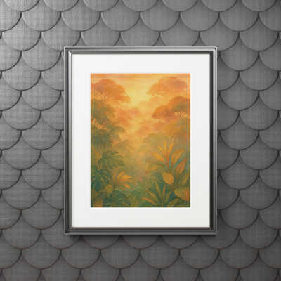Posters Single Picture Frame Print