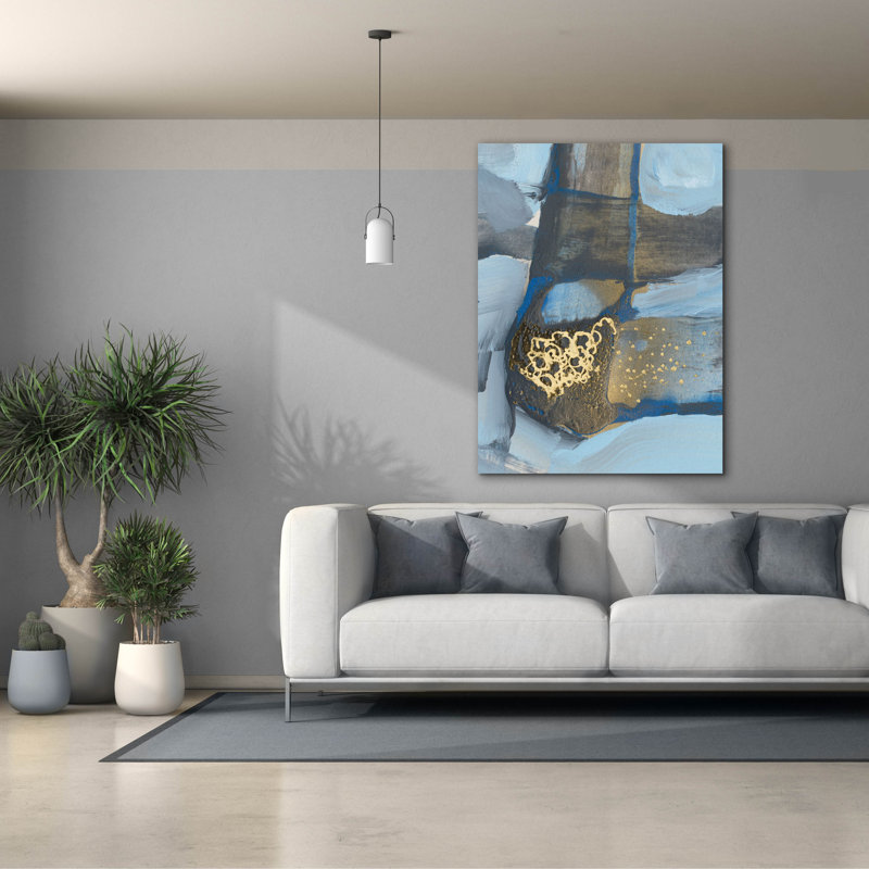  «Mesmerize 3» par Lori Arbel, art mural sur toile, 40 po x 54 po