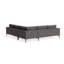 MTO - The New Standard L-Shaped Sectional - Small with Black Legs-1824811985-1824811976