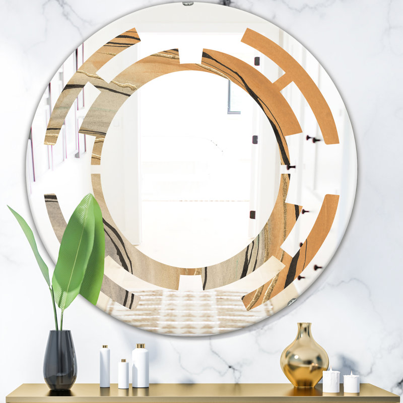 Miroir mural sans cadre Space Canion II, H 23,6 po x l 23,6 po