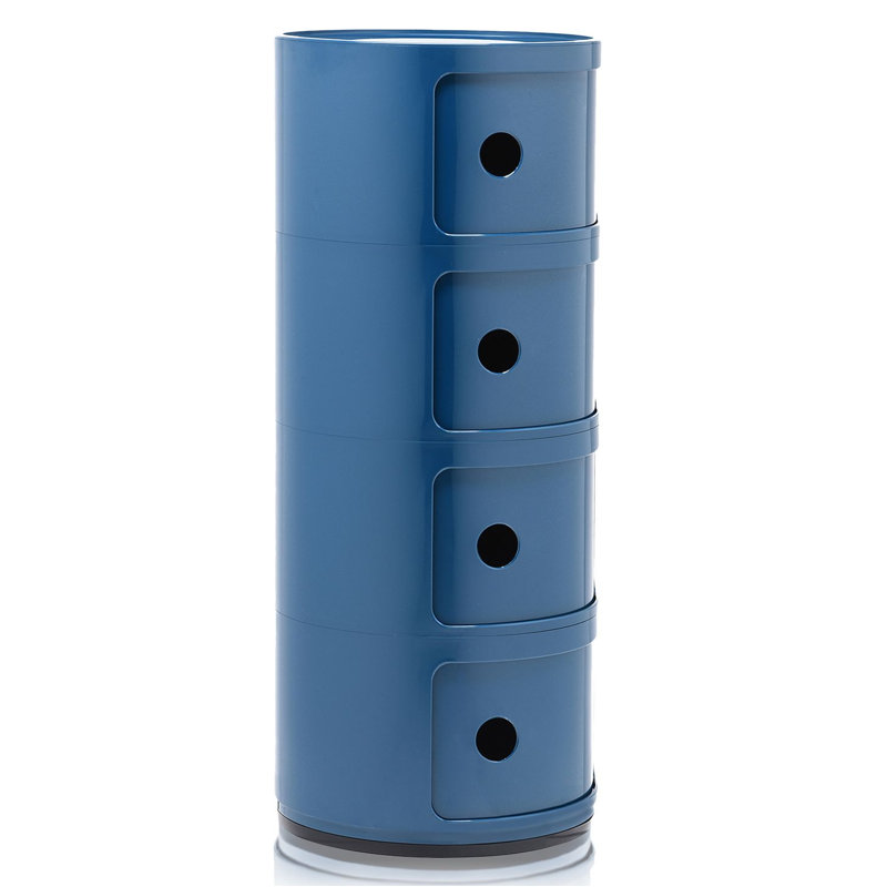 Quatre éléments Componibili, Bleu