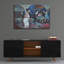  «Singing the Blues» par Jadei, art mural en verre acrylique, 36 po x 24 po-1374415757