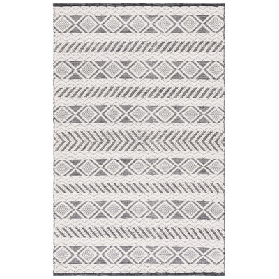 Dessiree Hand Woven Wool And Cotton Geometric;Southwestern Rug