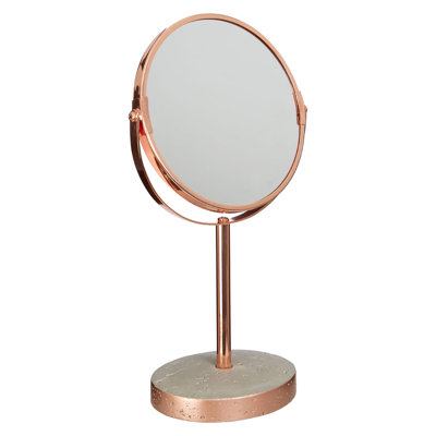 Chevalier Flat Freestanding Makeup / Shaving Mirror