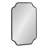 Aransa Scalloped Rectangle Wall Mirror-564624767-564624766