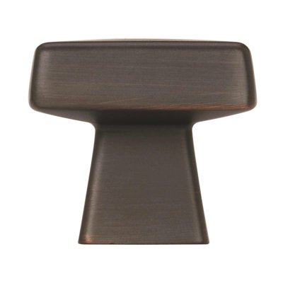 Bouton d'armoire en bronze huilé noir 1-1 / 2 po (38 mm) Blackrock