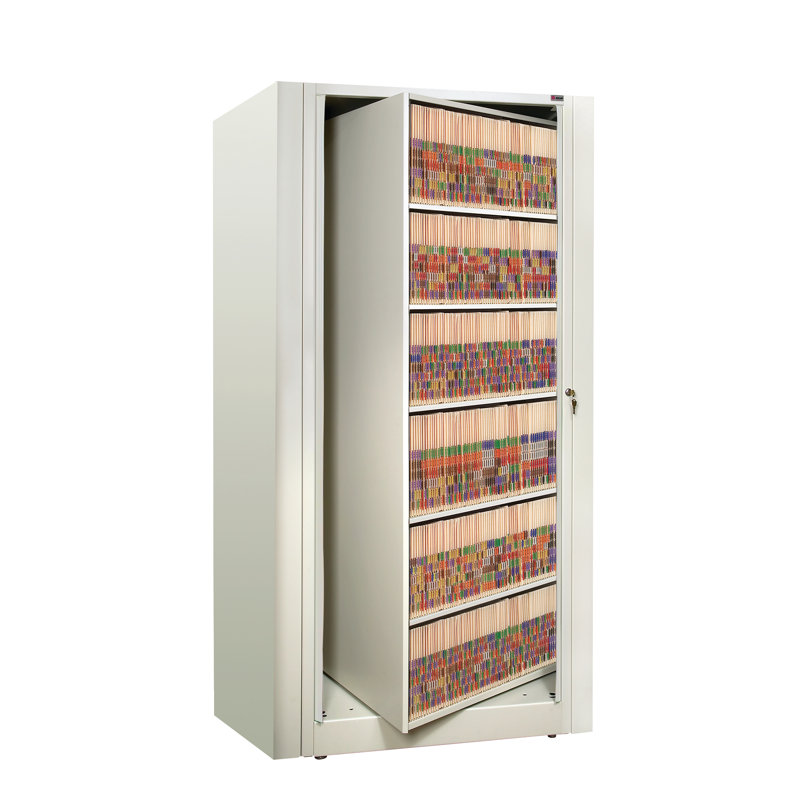 Ez2 Metal Shelving Unit, Bone White, 72" H x 45.5" W x 31" D
