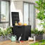 Boîte de rangement verrouillable en résine vbal-91358231