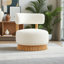 Chaise d'appoint rembourrée Brynn-448860692-450038768