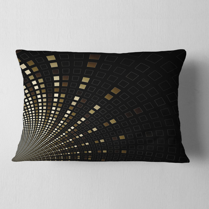 Abstract Reversible Throw Pillow