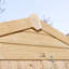 Rowlinson 4x6 Shiplap Apex Shed Double Door