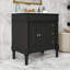 Meuble-lavabo de 30 pouces avec tablette en U, 3 tiroirs et 2 portes-873939707