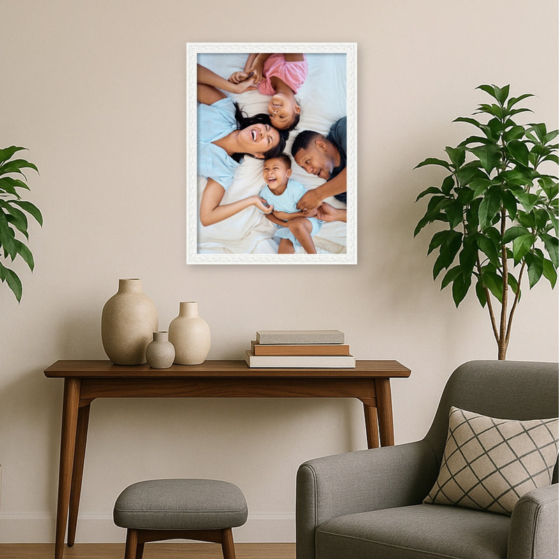Cadre photo Bethany, Blanc Bethany, 18x24