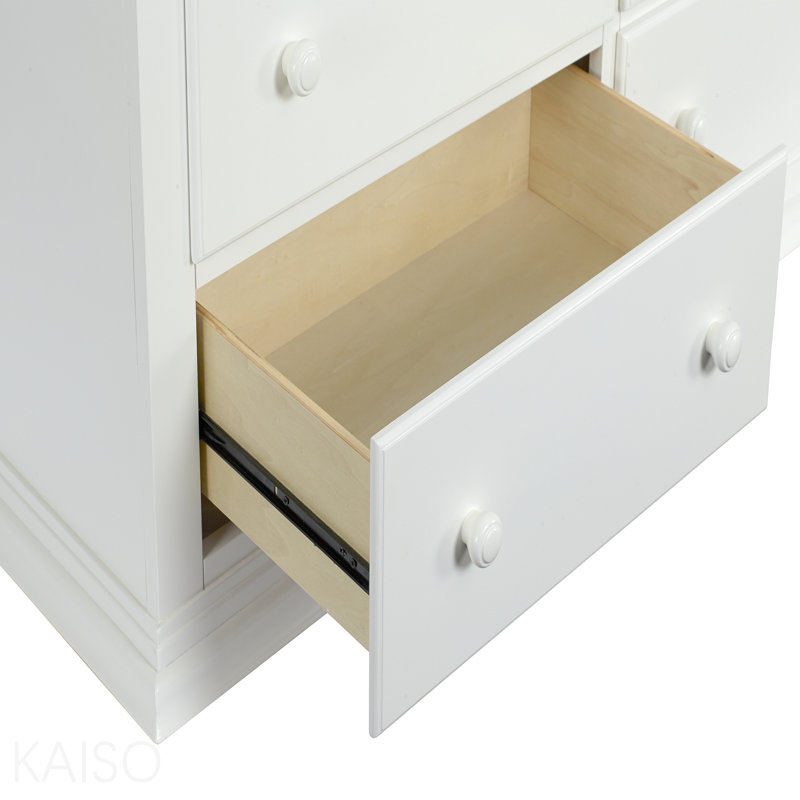 6 Drawer Dresser Gray