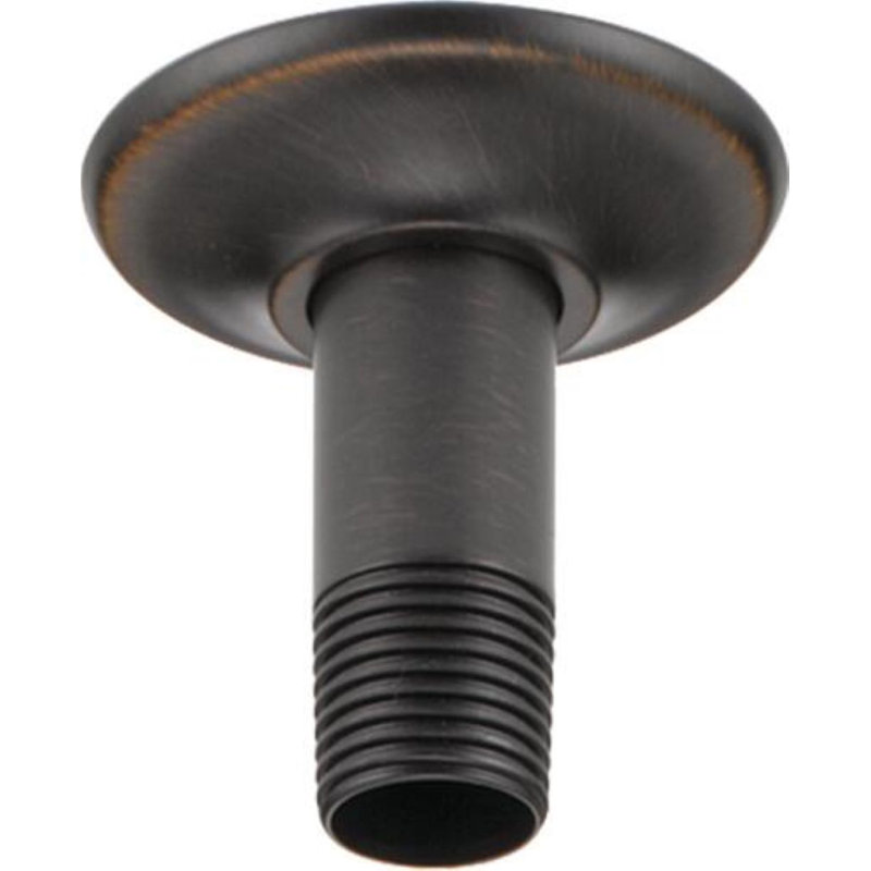 Bras de douche et rebord Universal Showering Components, Bronze vénitien