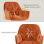Velvet Tufted Upholstered Armchair Runge 50cm H-931599919