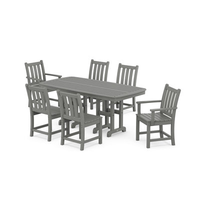 POLYWOOD Traditional Garden 7-Piece Dining Set