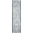 Aurich Light Gray/Blue Oriental Rug-1040926383