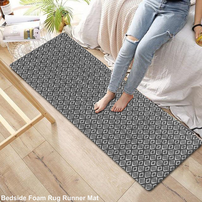 Tapis anti-fatigue rembourré Abdurraheem, gris