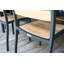 SoHo Teak Aluminum Outdoor Stacking Sidechair-213736125