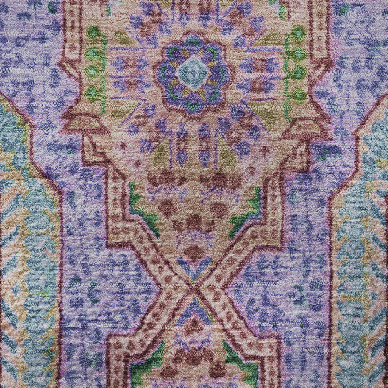 Premium Machine Washable Mayfield AMF1923 Panels Rug, Rectangle 8' x 10'