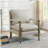 Wooden Accent Chair With Turned Legs