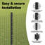 Vidaxl Fence With Posts Steel-116798068-116798082