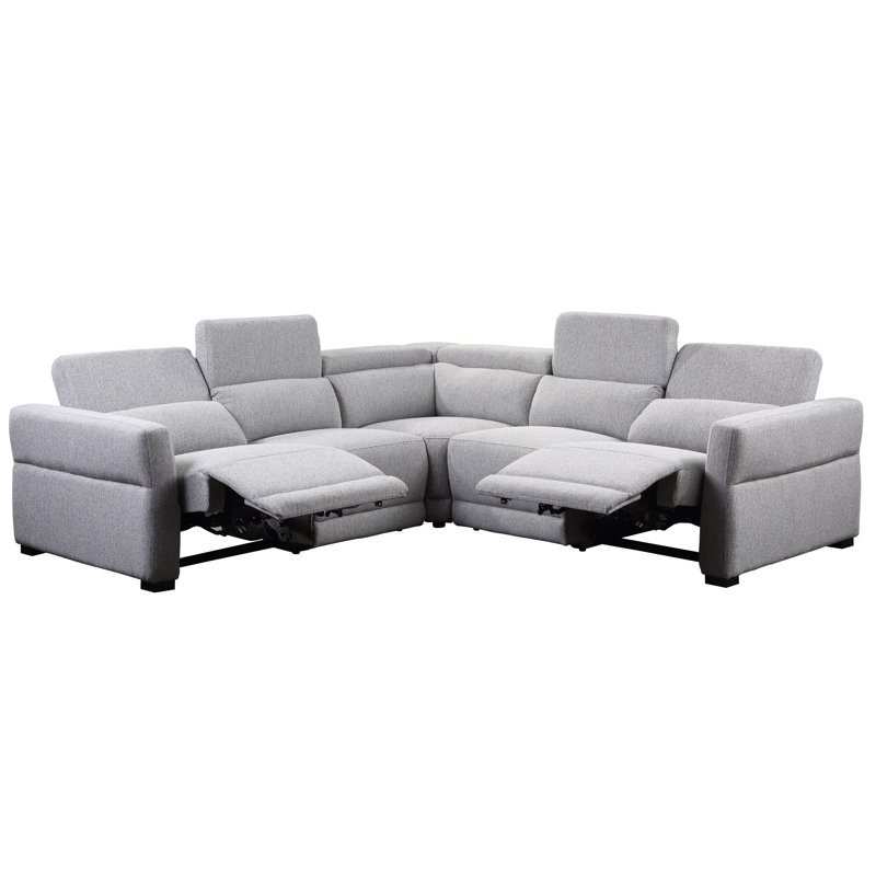 Canapé modulaire inclinable de 98,5 po Almyra