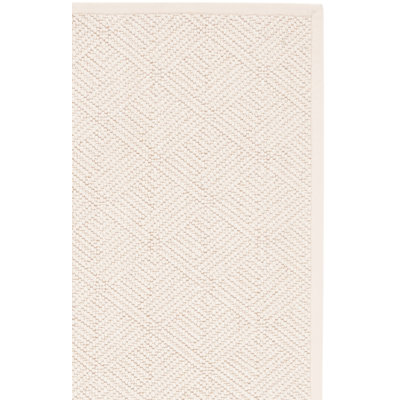 Tapis en laine et jute Woodmansee