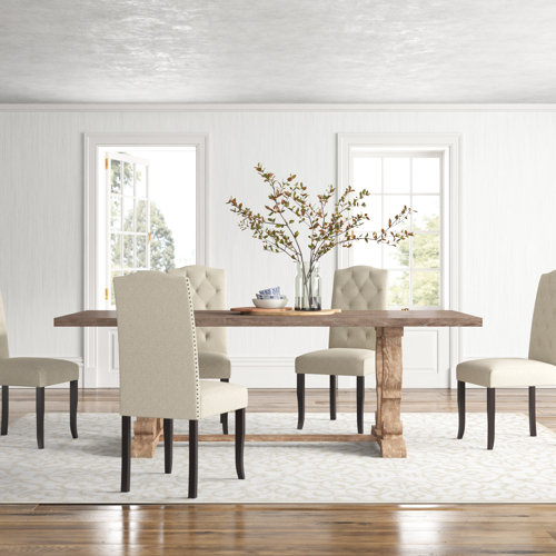 Farmhouse & Rustic Extendable Dining Tables | Birch Lane