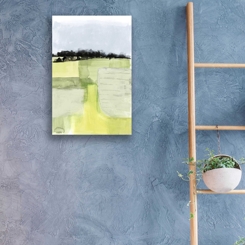 «Pale Vista I» par Victoria Borges, art mural acrylique, H 24 po x l 16 po x P 0,2 po