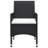  Dining Set Black, Cream White-981262636-981262638