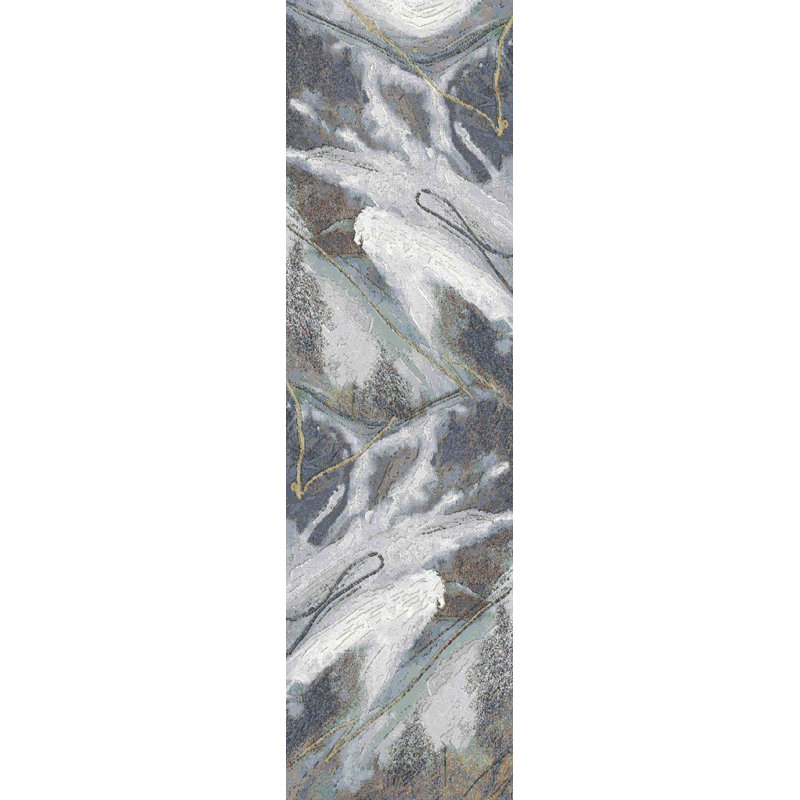 Clymer Abstract Area Rug, Runner 67cm x 230cm