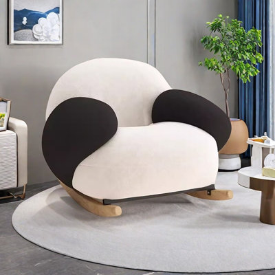 Chaise berçante simple pour la maison